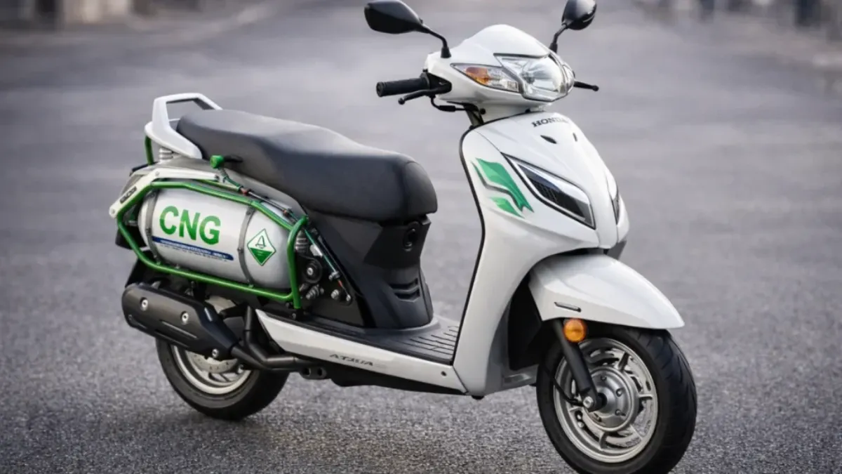 Honda Activa CNG Creates Buzz